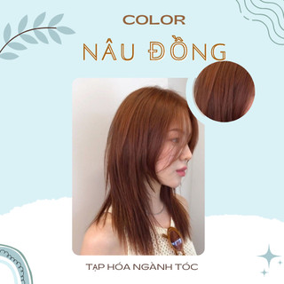 Thuốc nhuộm tóc màu Đồng + kèm oxi 100ml