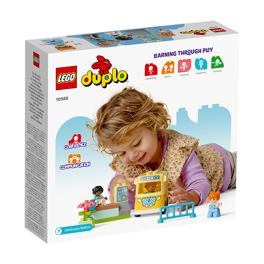 Đồ Chơi Đồ Chơi Lắp Ráp Xe Buýt Di Động LEGO DUPLO 10988