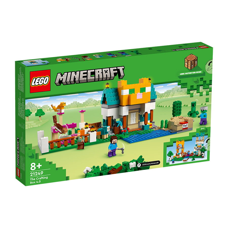 Đồ Chơi Lắp Ráp Bộ Minecraft Sáng Tạo 4.0 LEGO MINECRAFT 21249