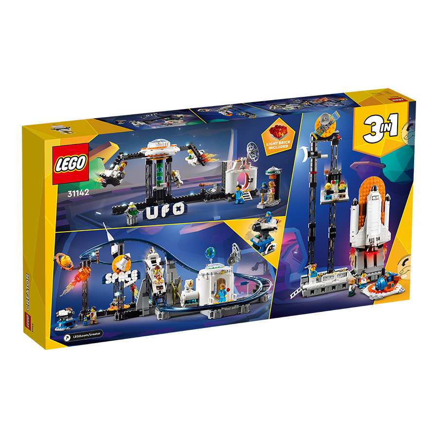 Đồ Chơi Lắp Ráp Tàu Lượn Siêu Tốc Không Gian LEGO CREATOR 31142