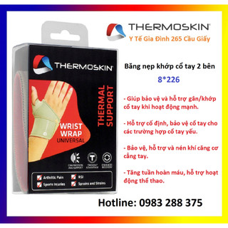 Băng nẹp khớp cổ tay 2 bên - Thermoskin 8*226