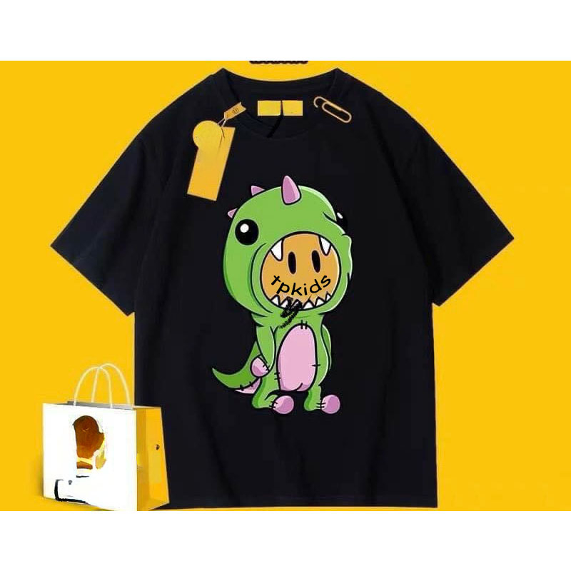 Áo thun khủng long cho bé ,áo phông cotton trẻ em bé trai ,gái unisex , TP KIDs