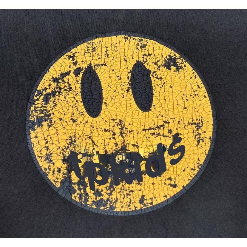 Áo nỉ có mũ mặt cười faded cho bé , áo hoodie trẻ em unisex bé trai , gái , TP KIDs