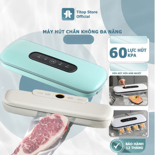 Máy hút chân không máy hàn nhiệt niêm phong miệng túi đa năng chống nước dễ vệ sinh ( Tặng kèm túi hút chân kkhông)