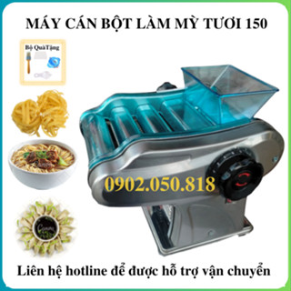 Máy Cán Bột Làm Mì Tươi Chạy Điện YTD-150 Công Suất 135w Máy Cắt Sợi Bột Mì Máy Cán Mỳ Bảo Hành 12 Tháng