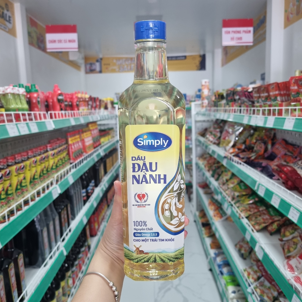 Dầu Ăn SimpLy chai 1L