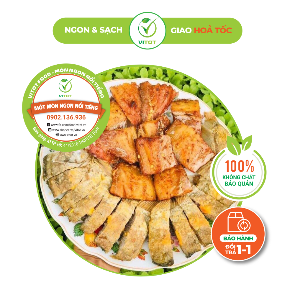 [HỎA TỐC] Cá Thác Lác Trứng Rút Xương VITOT