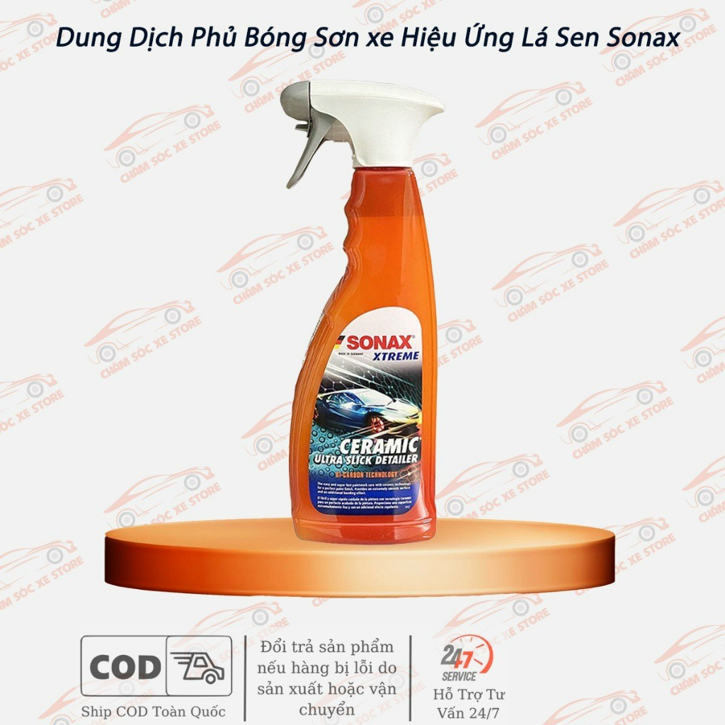 Dung Dịch Phủ Bóng Ceramic Cao Cấp Cho Xe Sonax Xtreme Ceramic Ultra 268400 750ml