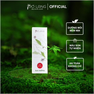Son dưỡng môi thiên nhiên Pơ Lang màu Đỏ Cam, dưỡng mềm môi từ trái bơ - A01