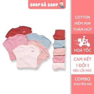 Bộ cộc tay cánh dơi cuốn bèo Cookie