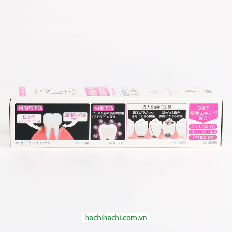 Kem đánh răng Zettoc vị quế bạc hà 120g - Hachi Hachi Japan Shop