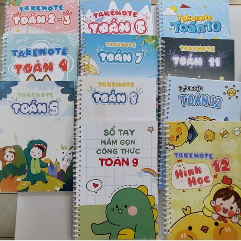SỔ TAY TAKE TOÁN CÁC CẤP - TỪ LỚP 2 ĐẾN 12