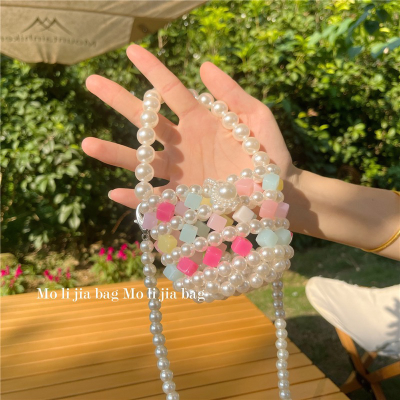 Túi ngọc mini cho bé, túi xách tiểu thư đi tiệc cho bé, túi đeo chéo cho bé gái