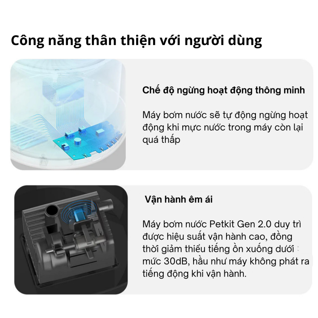 Máy Lọc Nước Tự Động Cho Chó Mèo Thú Cưng Petkit Eversweet 3 - Max Clean