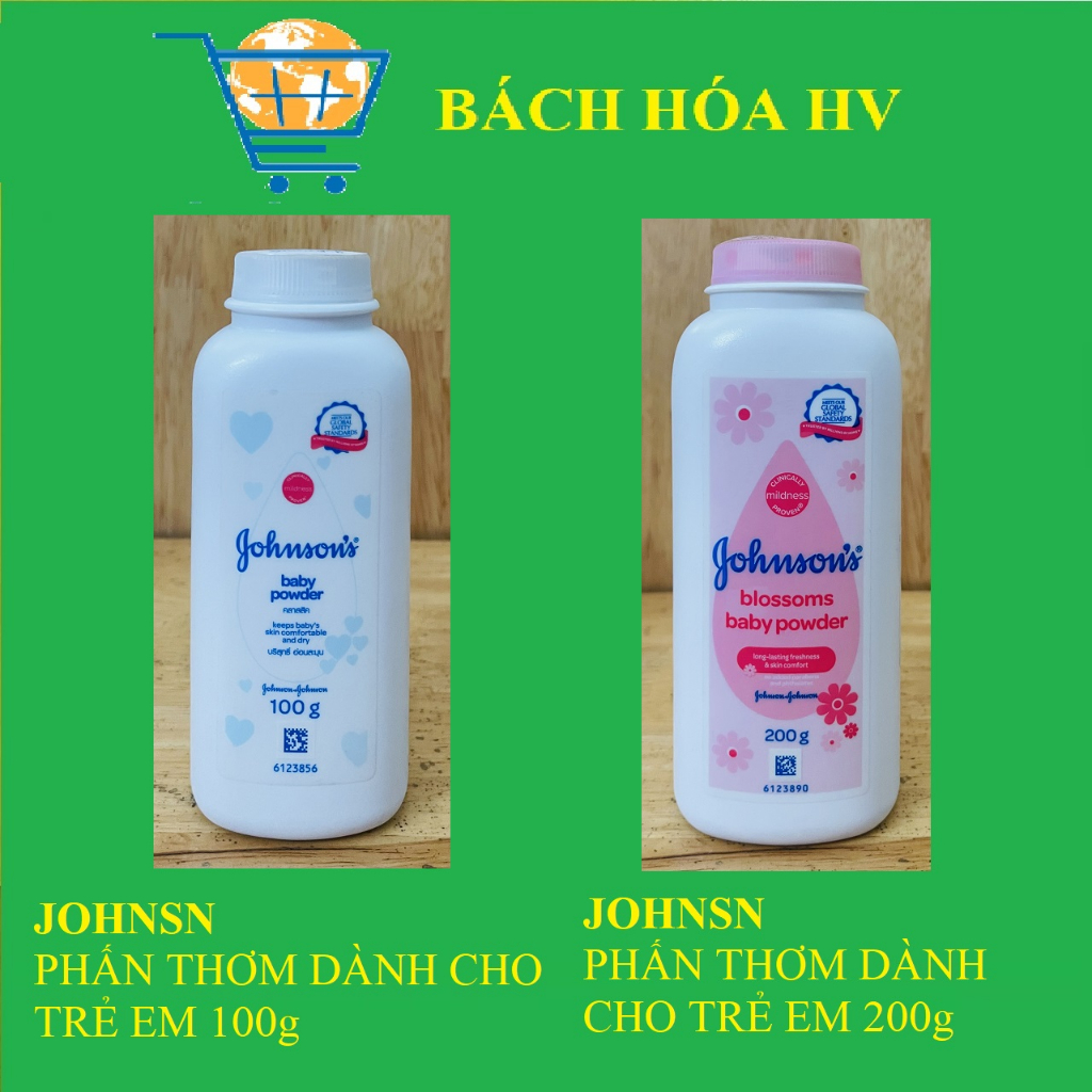 JOHNSON Phấn Thơm dành cho bé (100g - 200g) - BACH HOA HV
