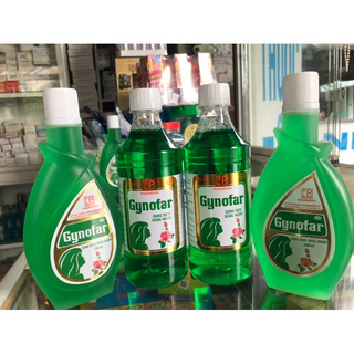 Gynofar 250ml, 500ml Dung dịch dùng ngoài - dung dịch vệ sinh phụ nữ