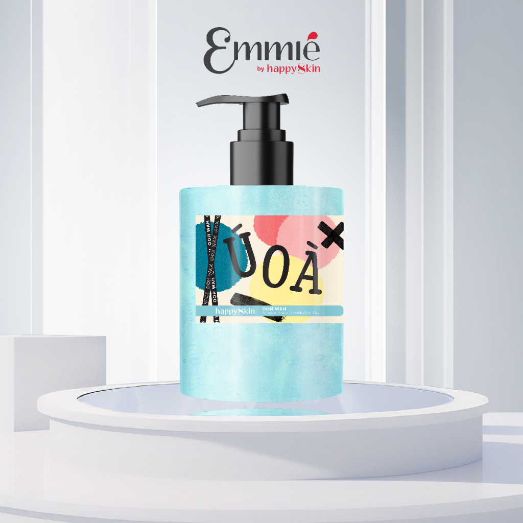 Sữa Tắm Đất Sét Nước Hoa 500ml Emmié by HappySkin