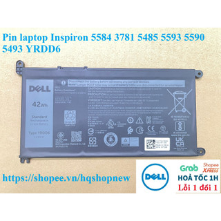 ⚡️ Pin laptop Inspiron 5584 3781 5485 5593 5590 5493 YRDD6 WDX0R