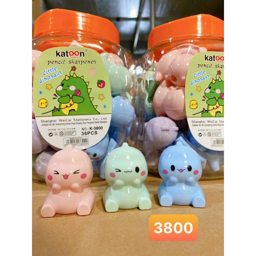 Sỉ Gọt Bút Chì Hộp 60  Chiếc, Hình Ngẫu Nhiên