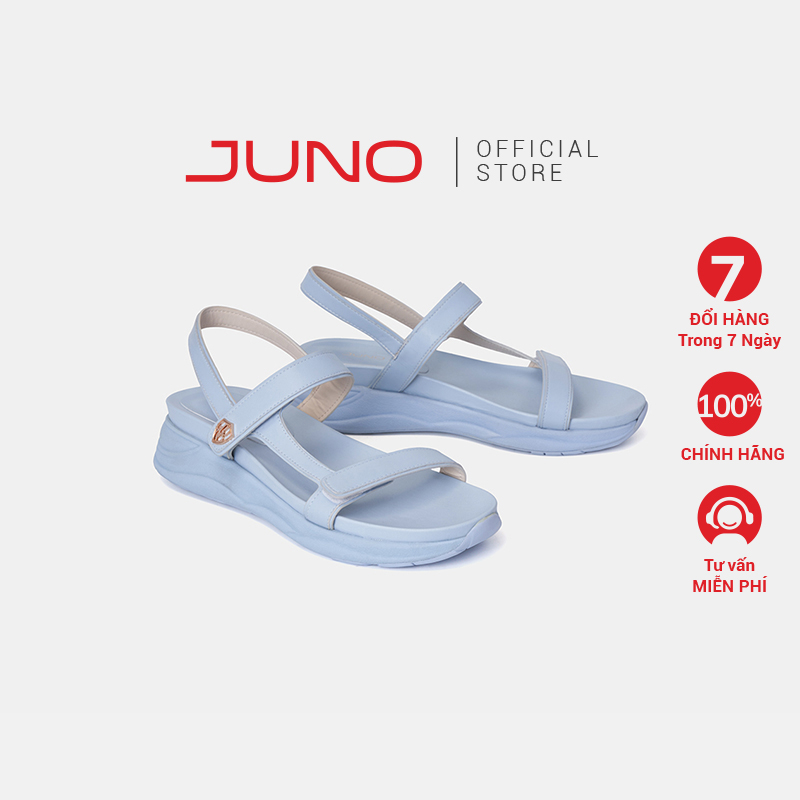 Giày Sandal 5cm Nữ JUNO Thể Thao Phối Khoá Trang Trí SD05091