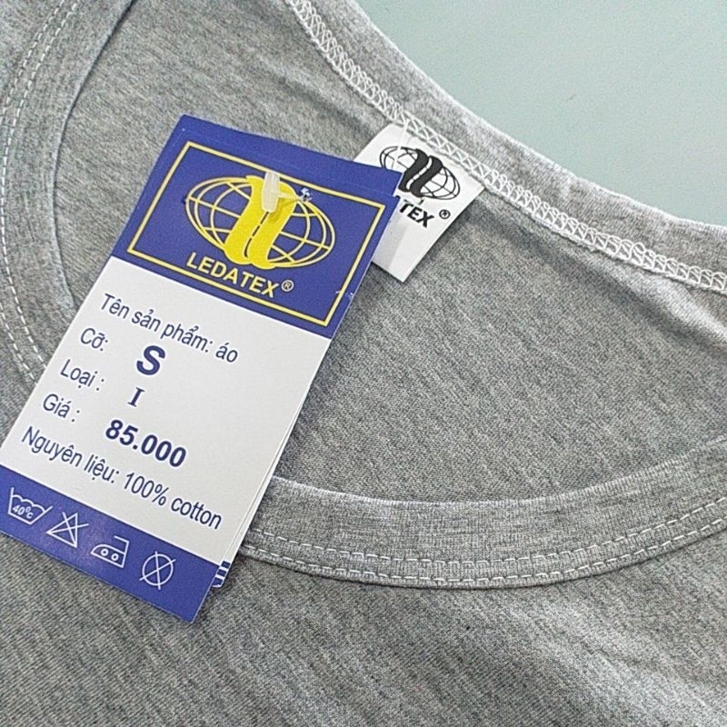 Áo lót nam LEDATEX -ba lỗ ,có tay loại 1.