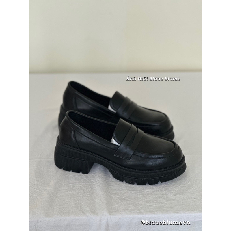 𝐁𝐥𝐚𝐮𝐞𝐁𝐥𝐮𝐦𝐞🦋 -  Loafer đế răng cưa