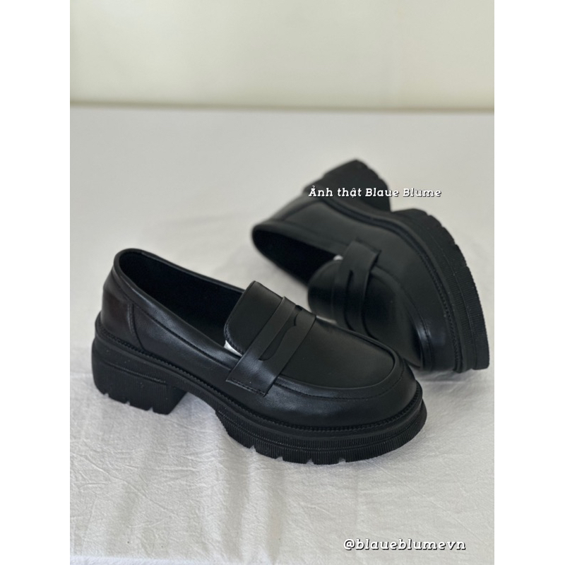 𝐁𝐥𝐚𝐮𝐞𝐁𝐥𝐮𝐦𝐞🦋 -  Loafer đế răng cưa