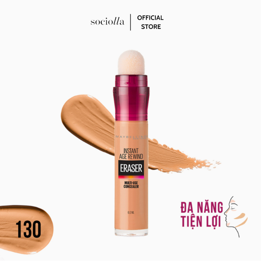 Bút Cushion Che Khuyết Điểm, Giảm Quầng Thâm Maybelline New York Instant Age Rewind Concealer
