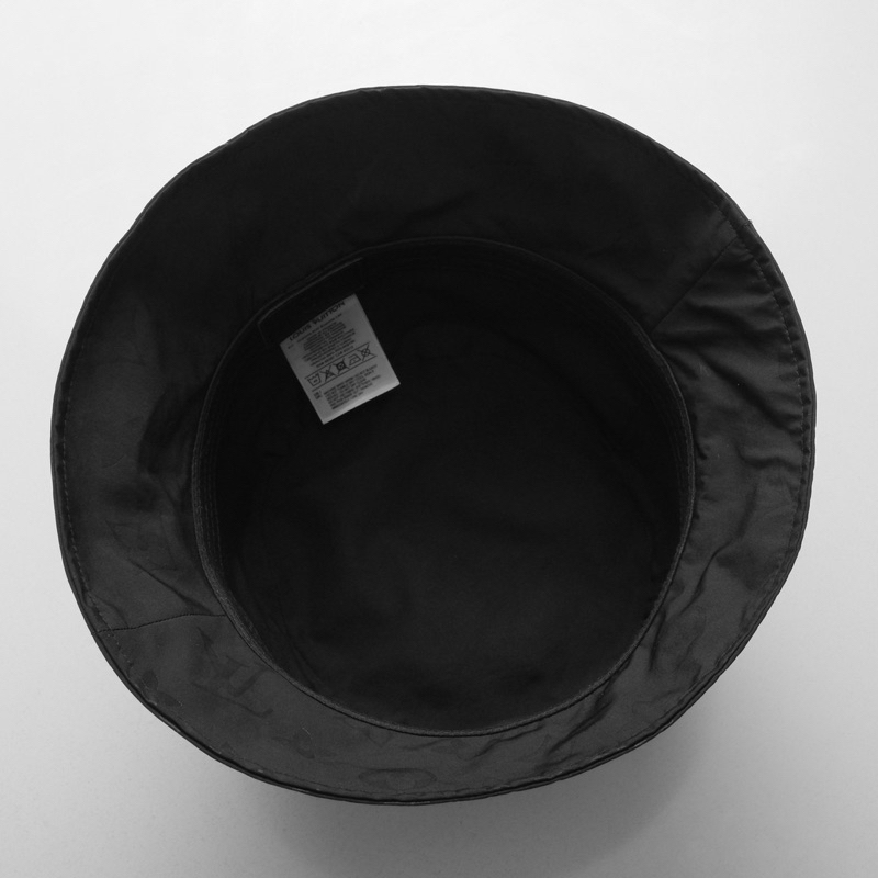 Mũ bucket LV NVXK cao cấp, nón bucket Classic đen vành tròn cụp kaki form unisex