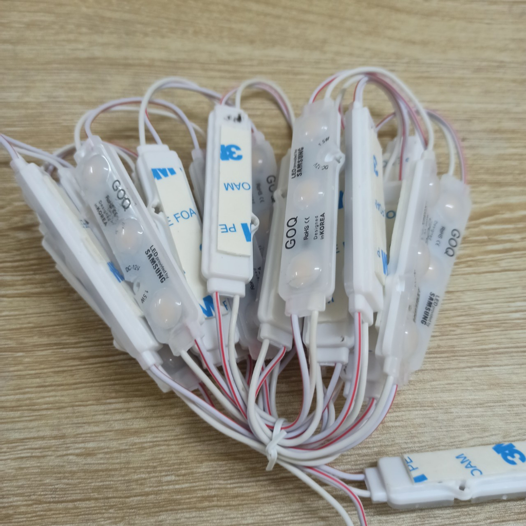 Mua Led module 3 mắt bóng dùng cho tủ bếp, kệ sách trưng bày dùng điện ...