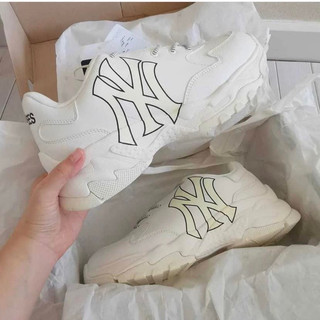 Giày Chunky NY trắng MLB