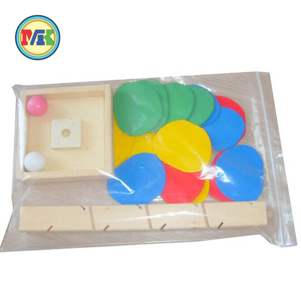 Đồ chơi thả bi lốc xoáy gỗ - tháp lá cây sắc màu tươi sáng phát triển trí thông minh cho trẻ