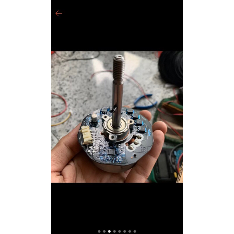 Mottor BLDC nidec p460 công suất tối đa 80w.