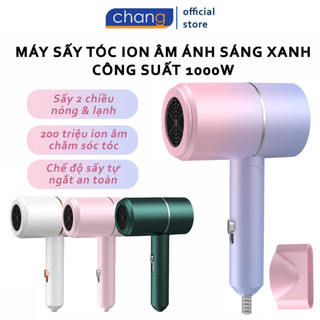 Máy Sấy Tóc Mini Gấp Gọn 2 Chiều Nóng Lạnh, Công Suất Lớn 2200W, 3 Chế Độ Chăm Sóc Và Tạo Kiểu Chuẩn Salon