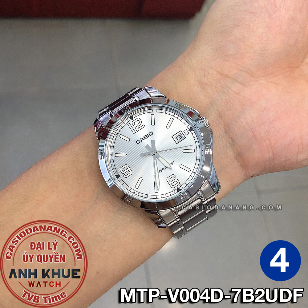 Đồng hồ nam dây kim loại Casio chính hãng Anh Khuê MTP-V004 Series