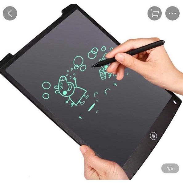 Bảng Viết Vẽ LCD Điện Tử Thông Minh Tự Xóa Nam Phong - Loại 8.5 inch, 10.5 inch - Kèm bút và pin (Đơn sắc và đa sắc)