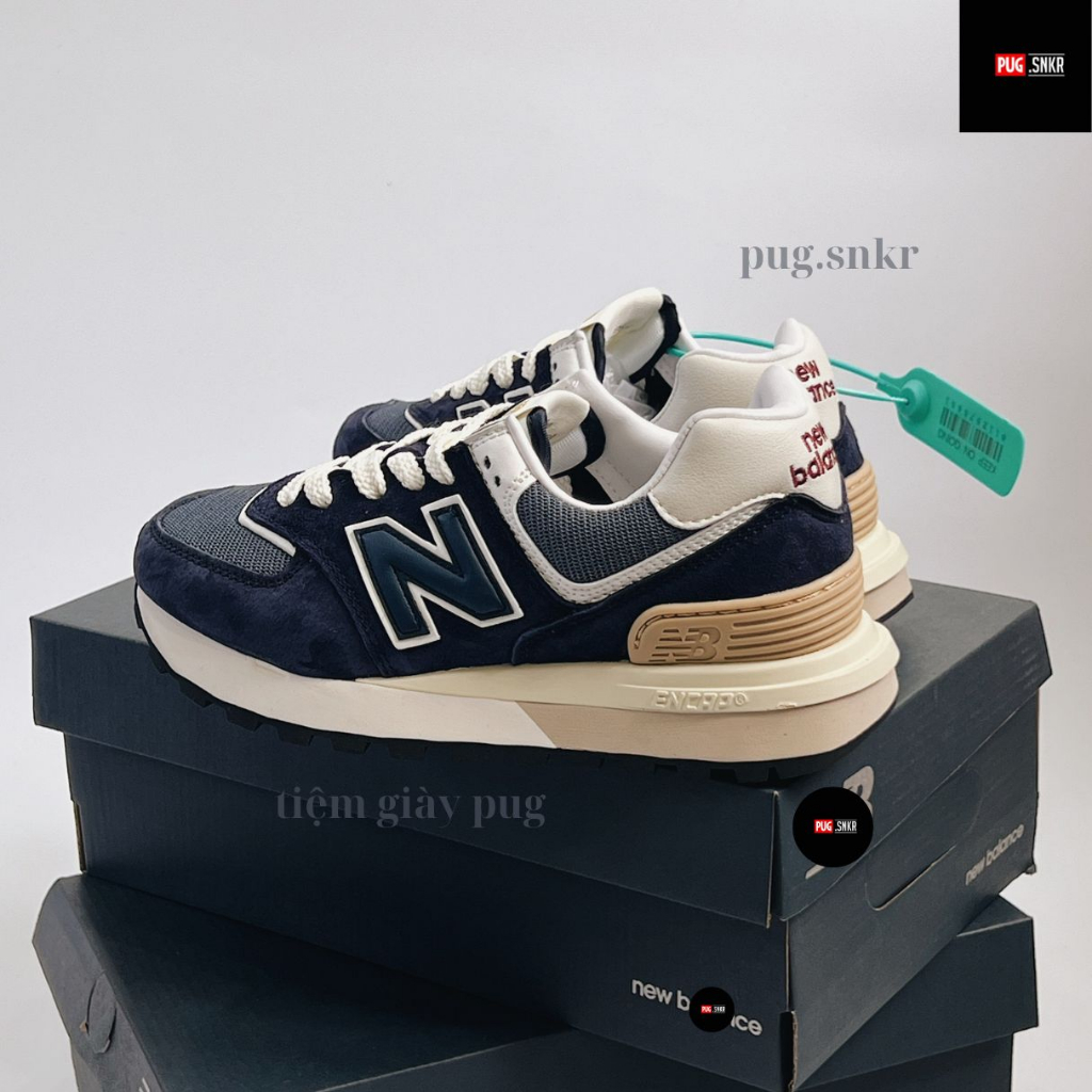 Giày thể thao Sneakers New 574 Legacy Navy chuẩn Like Au cực đẹp  - Size 35-43