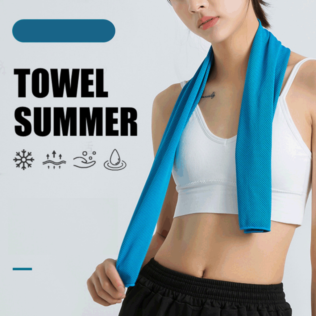 Khăn lạnh thể thao cao cấp CoolTowel dành cho cả nam và nữ kích thước 30x80cm