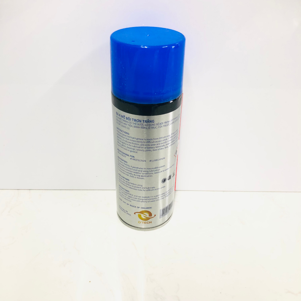 Mỡ bôi trơn trắng O’tech BX-4 Lithium White Grease