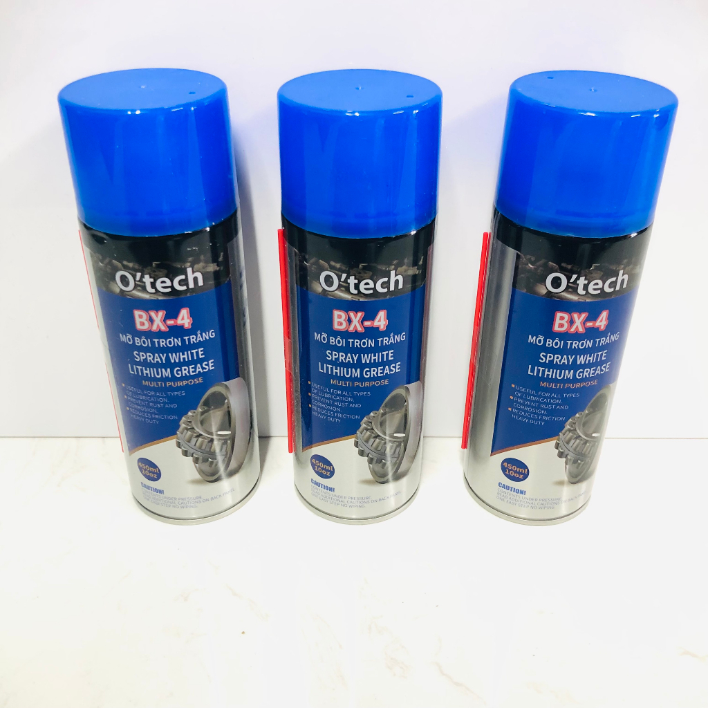 Mỡ bôi trơn trắng O’tech BX-4 Lithium White Grease