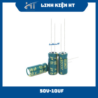 Tụ hóa 10uf 16v /25v /50v /100v /400v /450v chất lượng tốt - linh kiện ht