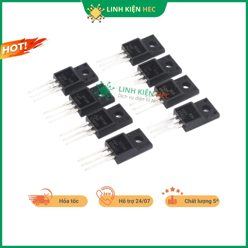 Mosfet 4N60 5N60 6N60 8N60 10N60 20N60 lưng nhựa linh kiện hec.