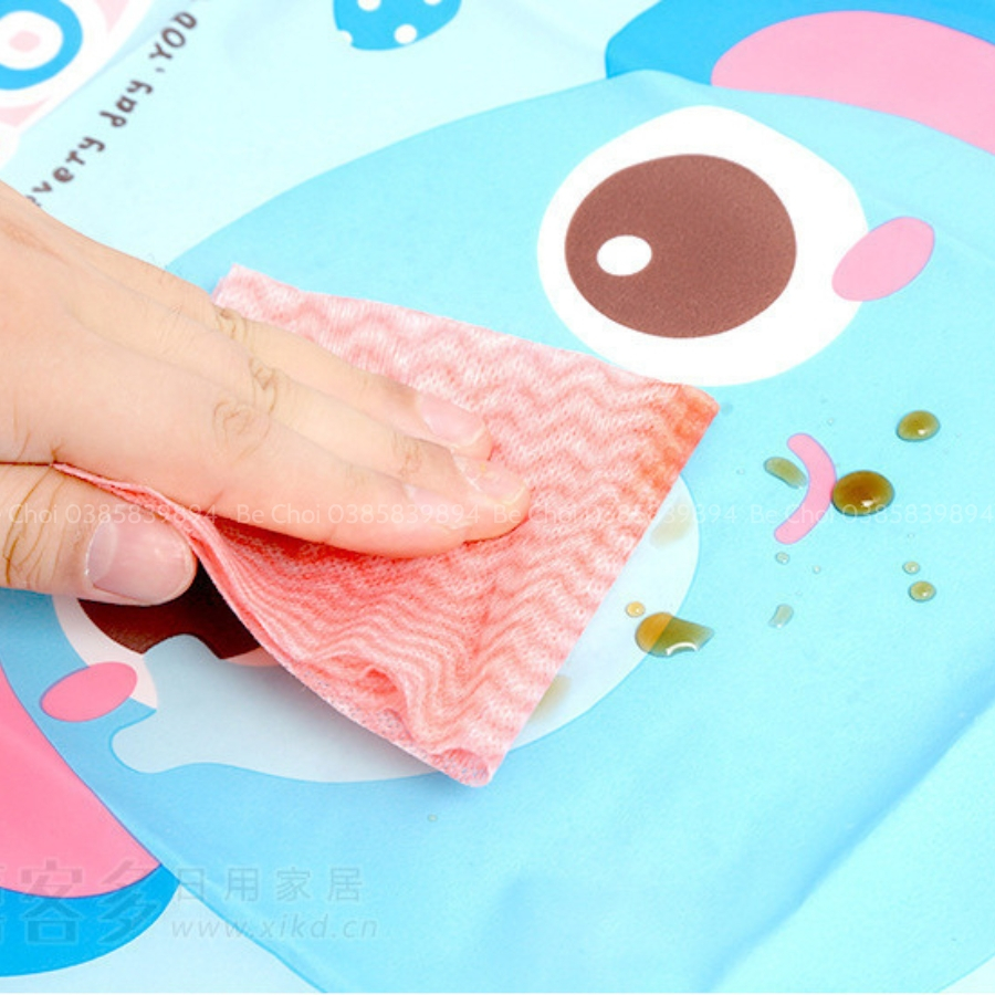Tạp dề chống thấm cho bé, dùng cho bé khi vẽ, chơi các hoạt động thoải mái