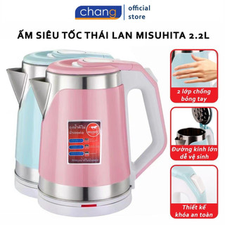 Ấm Siêu Tốc Thái Lan MISUSHITA MS - 1020 2.2L , 1500W Tiện Dụng