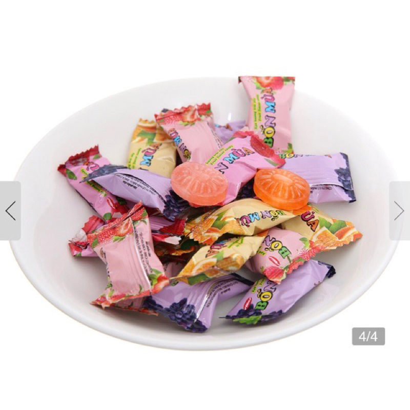 Kẹo bốn mùa hương trái cây loại túi xách