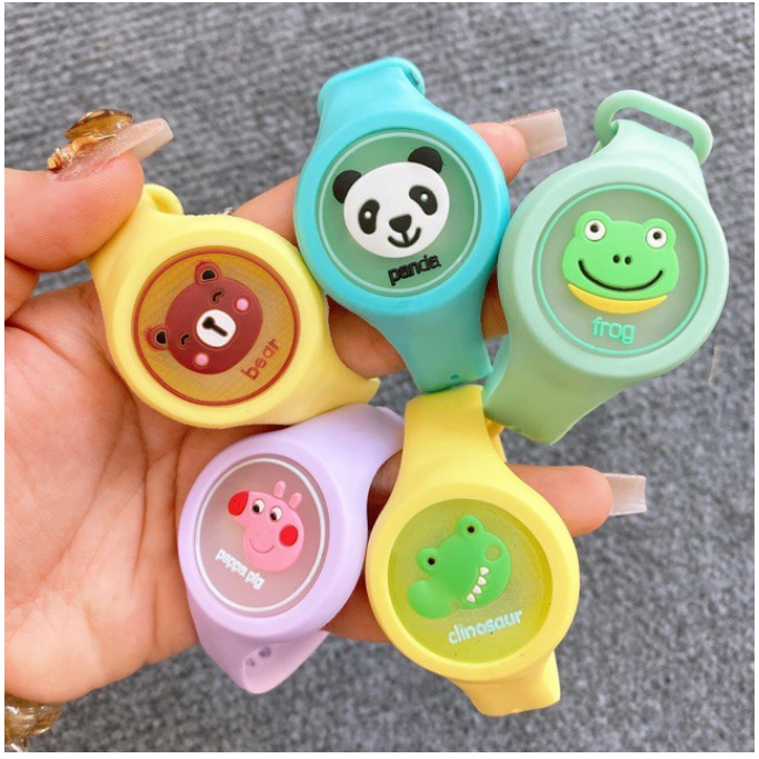 Đồng Hồ Đeo Tay Đuổi Muỗi Có Đèn Phát Sáng Cho Bé