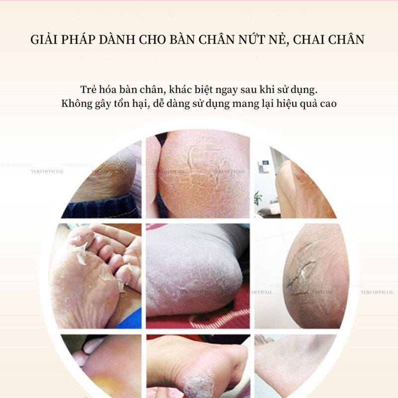 Chà gót đa năng 2 trong 1 - cây chà gót chân inox - cây chà gót  - cây chà gót chân chuyên dụng