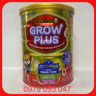 Sữa colos growplus 0+ lon 800g - date: 03/2026