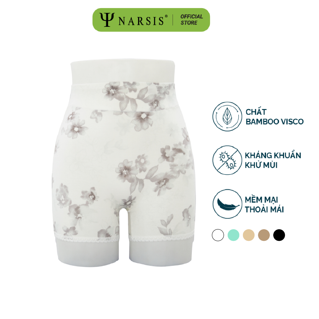 Quần Mặc Váy Nữ Lót Đùi Nữ Cạp Cao Narsis Quần Bảo Hộ Bên Trong Chất Vải Cotton Bamboo Nhiều Màu Big Size