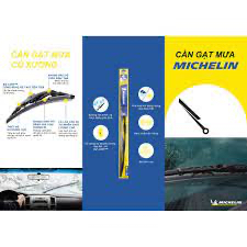 Thanh gạt mưa Michelin® rainforce Beam, lưỡi gạt dẻo không xương hàng cao cấp chính hãng w4913